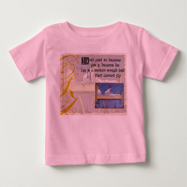 Glauben Sie an Traumland Baby T-shirt (Vorderseite)