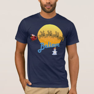 Glauben Sie an Weihnachtsmann T-Shirt