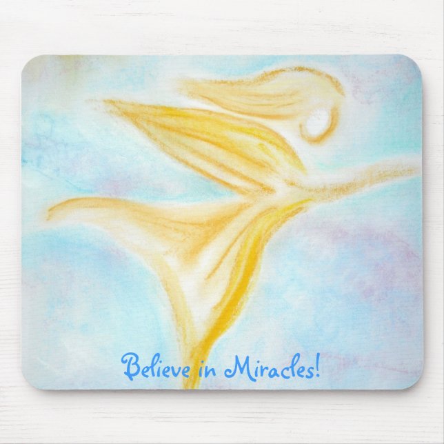 Glauben Sie an Wunder! mousepad (Vorne)