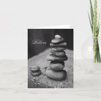 Glauben Sie Anmerkungs-Karte Karte