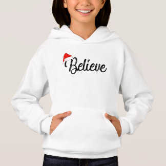 Glauben Sie auf Weihnachtsmann - Weihnachtshoodie Hoodie