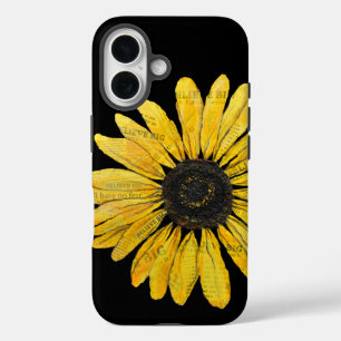 Glauben Sie Big Sunflower Painting iPhone 16 Hülle