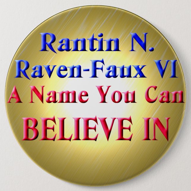 GLAUBEN Sie! Button (Vorderseite)