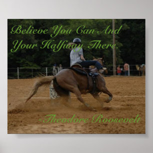 Glauben Sie, dass Sie können Poster