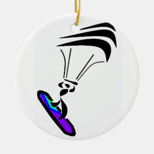 GLAUBEN SIE DEM WIND KERAMIKORNAMENT