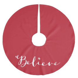 Glauben Sie - dem Wunder des Weihnachtsbaum-Rockes Polyester Weihnachtsbaumdecke