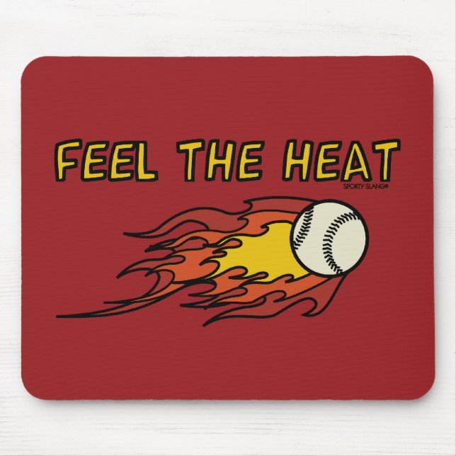 GLAUBEN Sie der HITZE - SPORTLICHEM JARGON - Mousepad (Vorne)