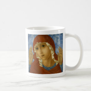 GLAUBEN SIE DER JUNGFRAU MARY KAFFEETASSE