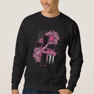 Glauben Sie die Christliche Brustkrebserkrankung Sweatshirt