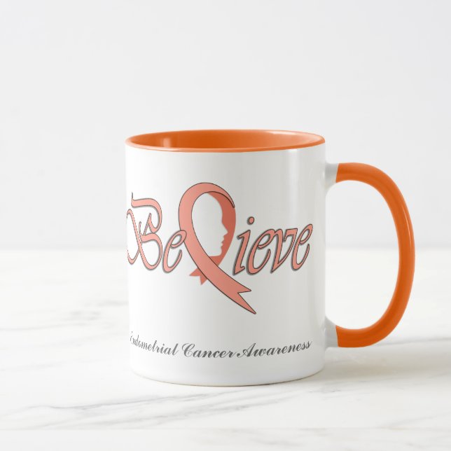 Glauben Sie Entwurf Tasse (Rechts)