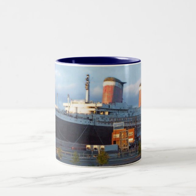 Glauben Sie es! Zweifarbige Tasse (Mittel)