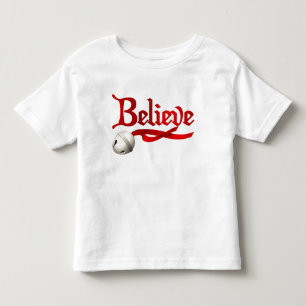 Glauben Sie Jingle Bell Kleinkind T-shirt