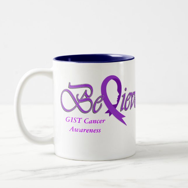 Glauben Sie "lila Tasse " (Links)