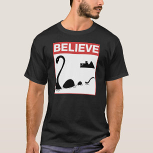 Glauben Sie Loch- Nessmonster T-Shirt