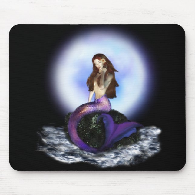 Glauben Sie Meerjungfrau Mousepad (Vorne)