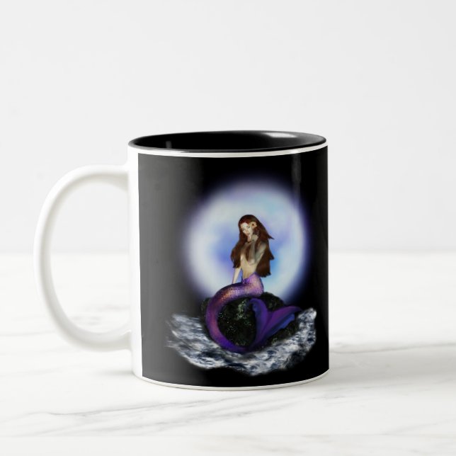 Glauben Sie Meerjungfrau-Tassen 3 Zweifarbige Tasse (Links)