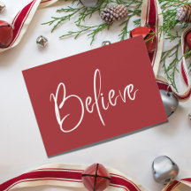 Glauben Sie modernen roten Urlaub