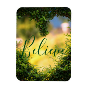 Glauben Sie motivierend  , Inspirational Magnet