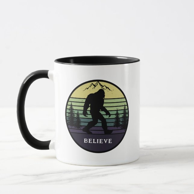 Glauben Sie Sasquatch Tasse (Links)