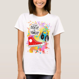 GLAUBEN SIE SICH IN IHREM EIGENEN QUOTE T-Shirt