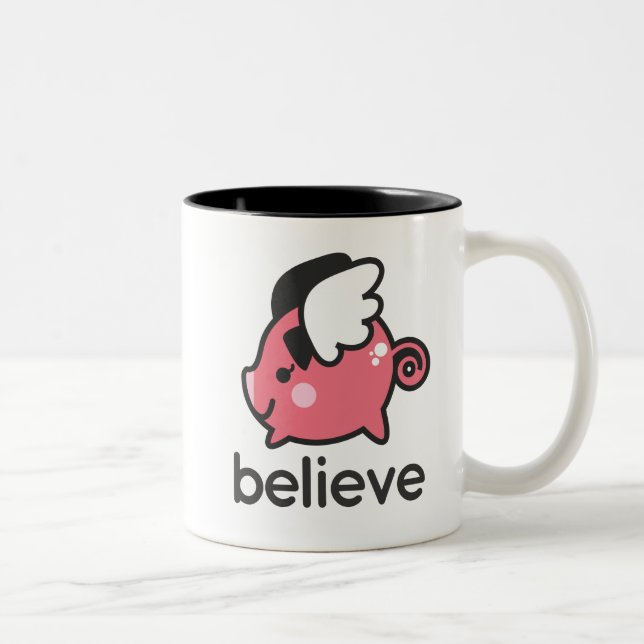 Glauben Sie Zweifarbige Tasse (Rechts)