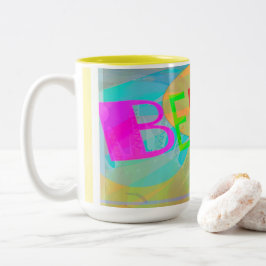Glauben Typograghy Zweifarbige Tasse