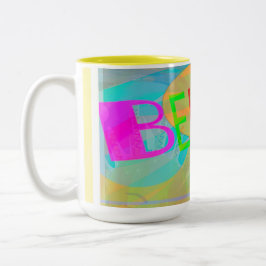 Glauben Typograghy Zweifarbige Tasse