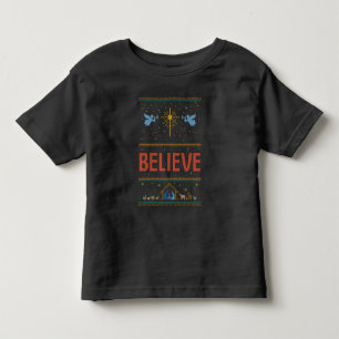 GLAUBEN Ugusweihs Sweater Christlich Jesus Gott Kleinkind T-shirt