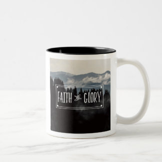 Glauben-und Ruhm-Kaffee-Tasse Zweifarbige Tasse