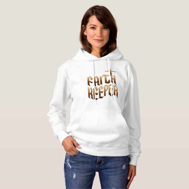 Glauben-Wächter - das mit Kapuze Sweatshirt der (Vorne ganz)