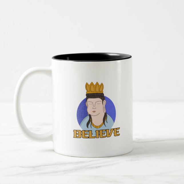 glauben zweifarbige tasse (Links)