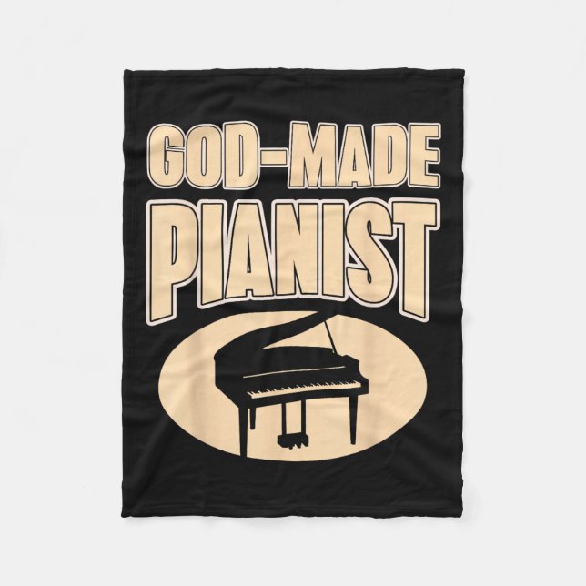 Glaubenbasierte Anist Christlich Music Insration Fleecedecke (Vorderseite)