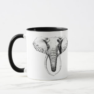 Glaubens-Elefanten-Frauen-Tasse Tasse