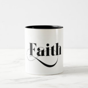 GLAUBENS-TASSE ZWEIFARBIGE TASSE