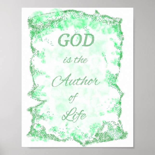 Glaubens Thema Poster (Vorne)