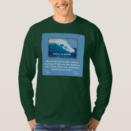 Glaubensaussage - James 1-6 - Lange Nacht Dunkelgr T-Shirt
