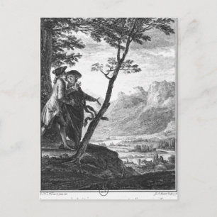 Glaubensbekenntnis des Siegers von Savoyen Postkarte