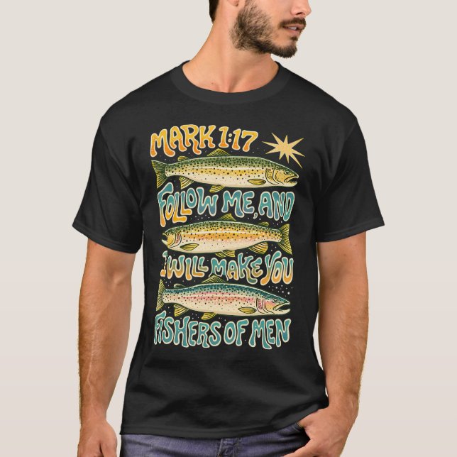 Glaubensfischen T-Shirt (Vorderseite)