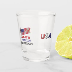 Glaubensfreiheit Schnapsglas