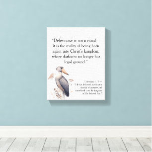 Glaubensgefüllte Christliche Motivierend Zitate Leinwanddruck