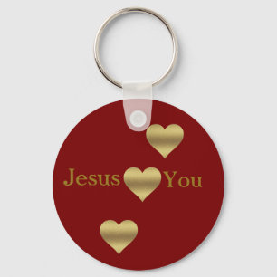 Glaubensgeschenke Sammlung - Jesus liebt dich Schlüsselanhänger