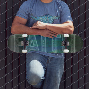 Glaubenskreuz Herzschlag Skateboard