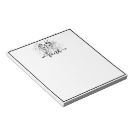 Glaubenskreuz Notizblock