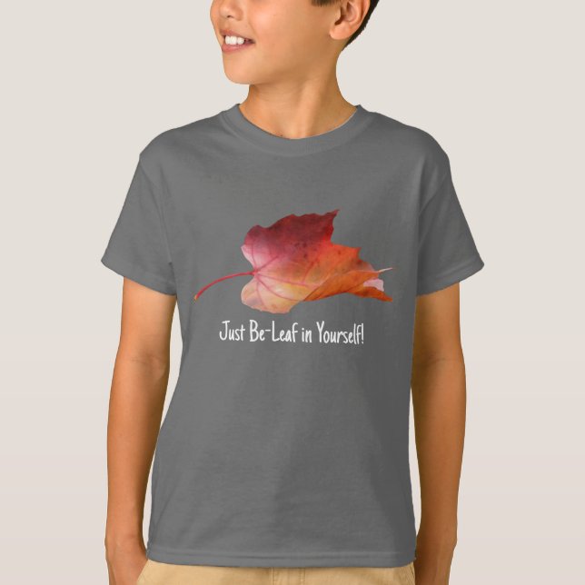 Glaubenslehre: Glaube einfach an dich selbst, T-Sh T-Shirt (Vorderseite)