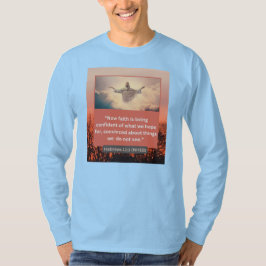 Glaubensmeldung - Hebräische 11-1 - Langschläfer L T-Shirt