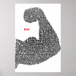 Glaubensposter Poster
