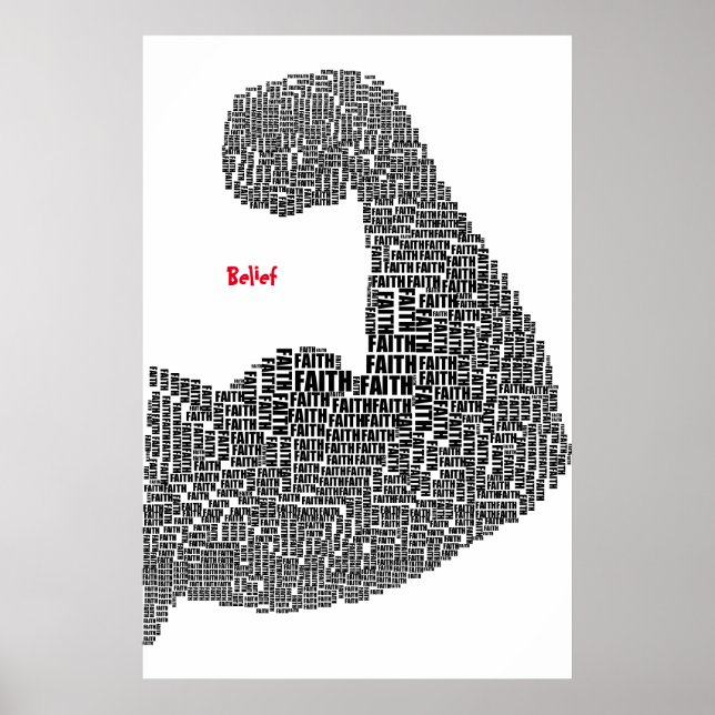 Glaubensposter Poster (Vorne)