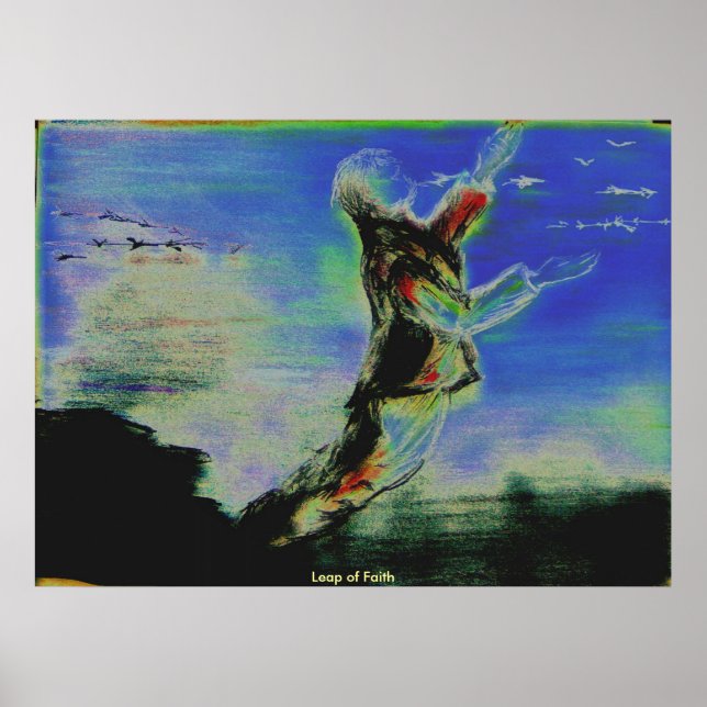 Glaubenssprung Poster (Vorne)
