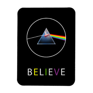 Glaubensstiftende Pig-Prism-Design Magnet