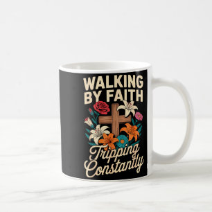 Glaubenswandern Ständig Stolpernd Lustiger Jesus C Kaffeetasse